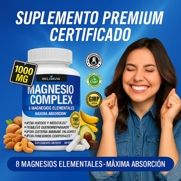 Magnesium Complex - Ultra Pureza Fórmula Anti-Edad