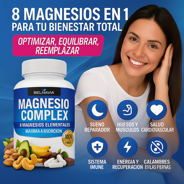 Magnesium Complex - Ultra Pureza Fórmula Anti-Edad