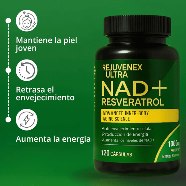 Belnavia® - NAD+ Resveratrol (120 Cápsulas)