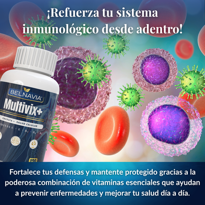 Multivix+™ - Multivitamínico Refuerza tu Sistema Inmunológico.