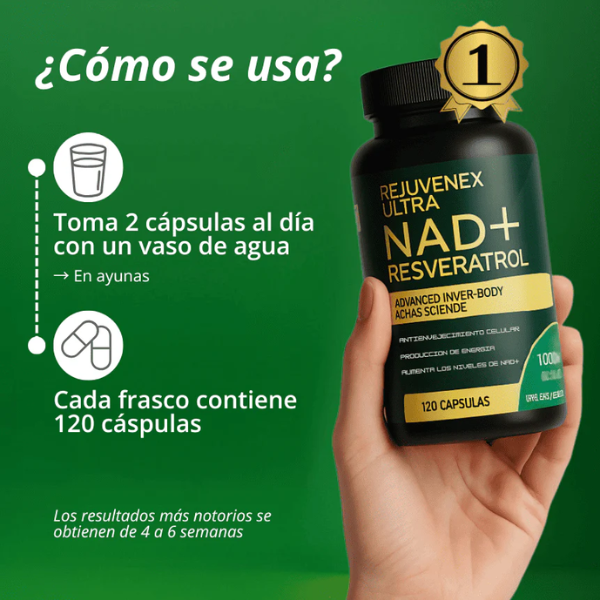 Belnavia® - NAD+ Resveratrol (120 Cápsulas)