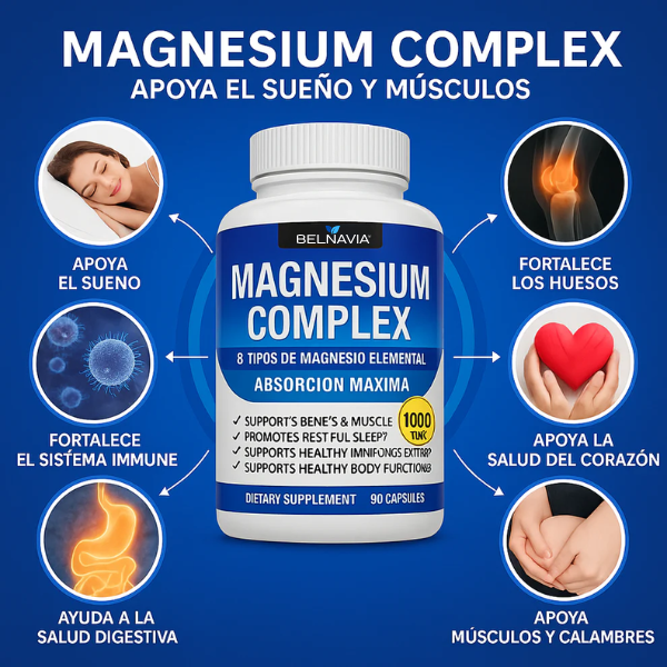 Magnesium Complex - Ultra Pureza Fórmula Anti-Edad