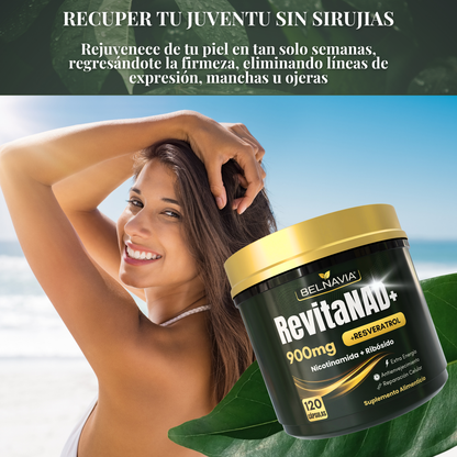 RevitaNAD™  Rejuvenecimiento, Vitalidad y Energía Celular