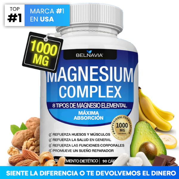 Magnesium Complex - Ultra Pureza Fórmula Anti-Edad