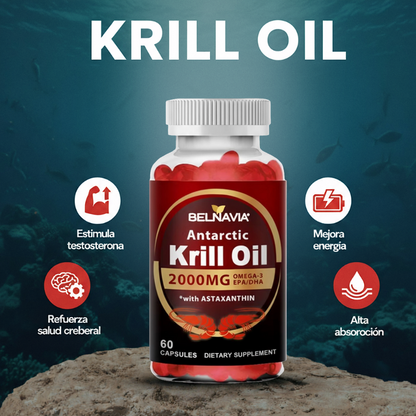 KrillOil™ Aumenta la Testosterona y Vitalidad
