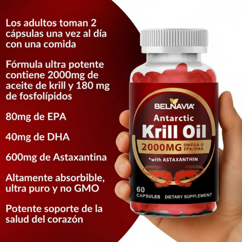 KrillOil™ Aumenta la Testosterona y Vitalidad