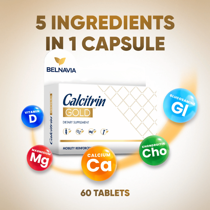 Calcitrin GOLD™ Suplemento dietético, apoyo a la movilidad