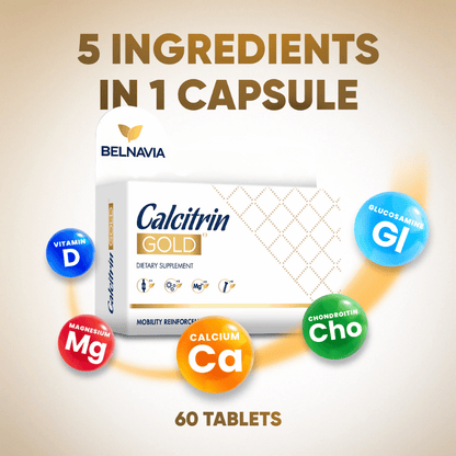 Calcitrin GOLD™ Suplemento dietético, apoyo a la movilidad