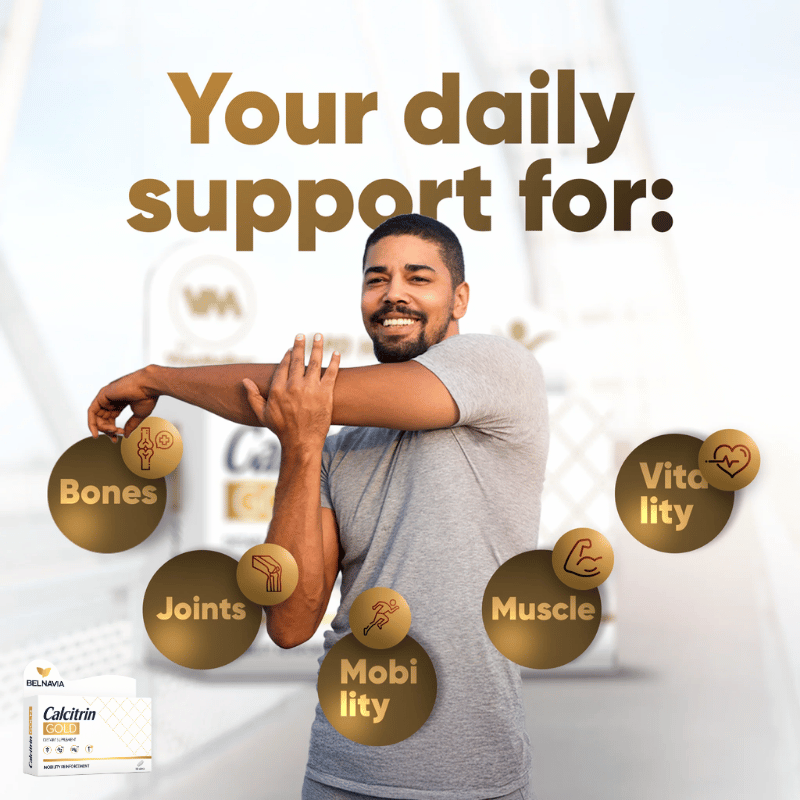 Calcitrin GOLD™ Suplemento dietético, apoyo a la movilidad