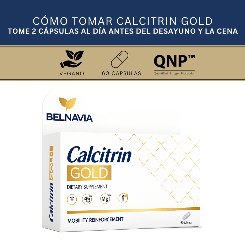 Calcitrin GOLD™ Suplemento dietético, apoyo a la movilidad