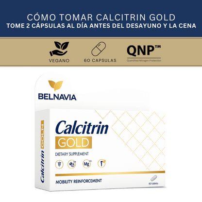 Calcitrin GOLD™ Suplemento dietético, apoyo a la movilidad